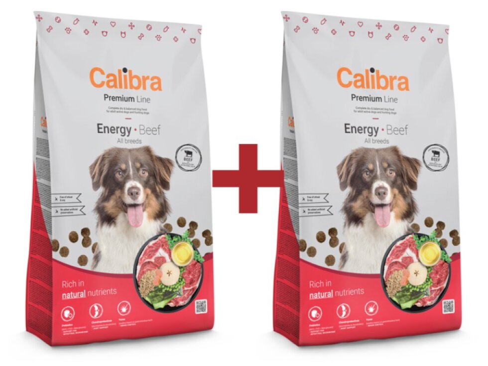 Calibra Dog Premium Line Energy Beef 2x12kg