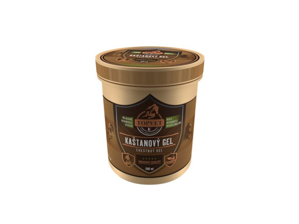 Topvet Kaštanový gel – proti únavě a otokům