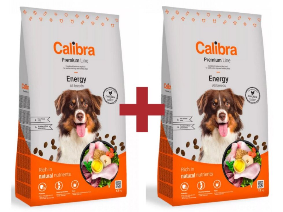 Calibra Dog Premium Line Energy 2x12kg