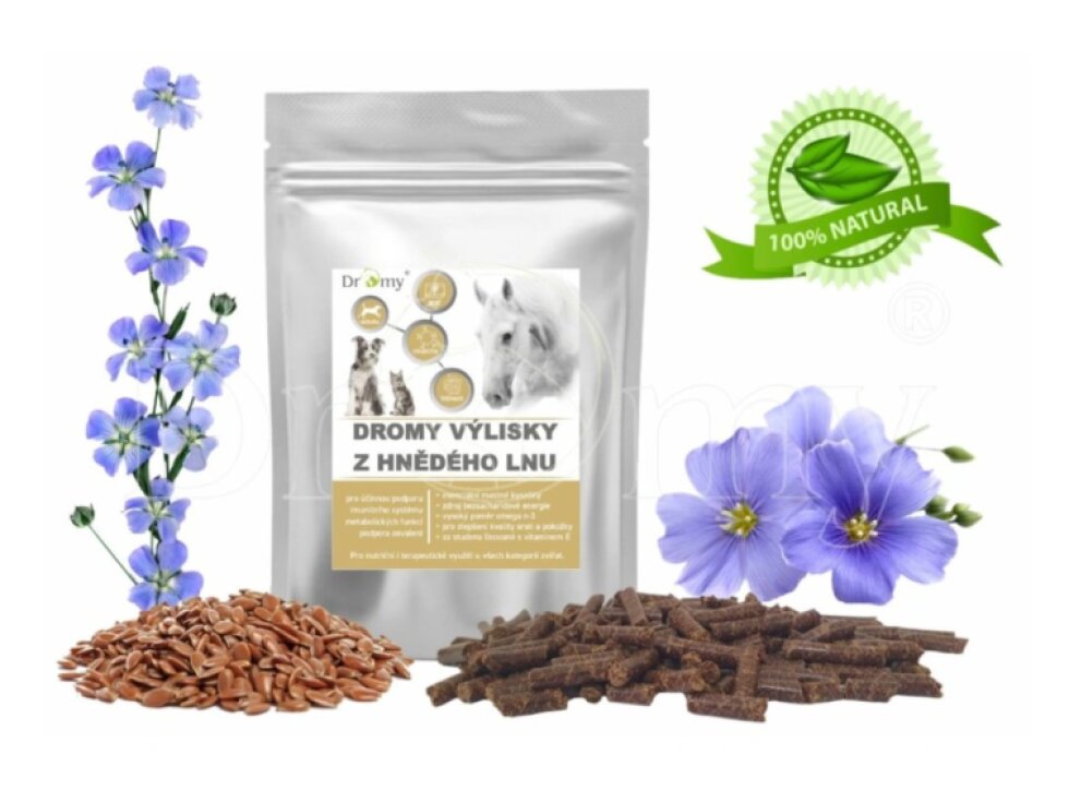 Dromy Lněné výlisky 5kg