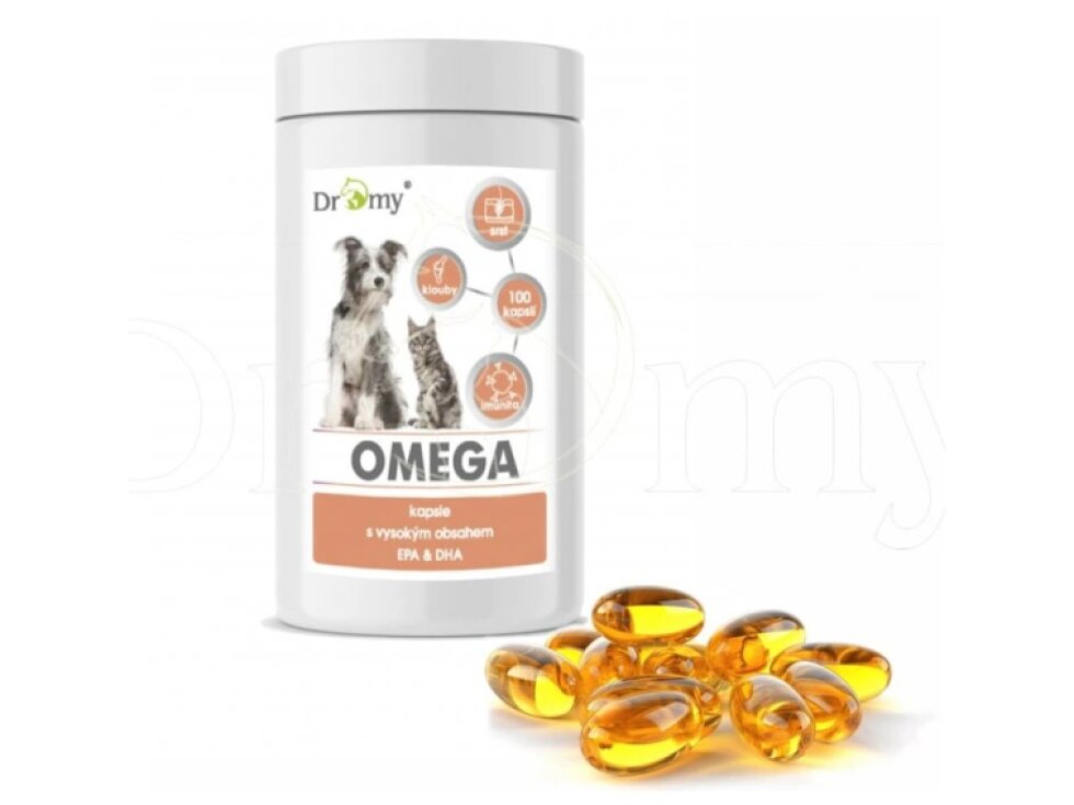 Dromy Kapsle Omega 3 EPA & DHA 100 cps.