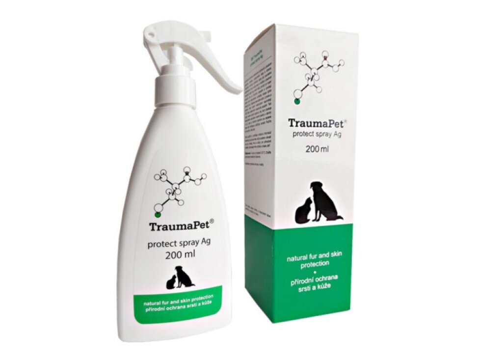 TraumaPet Protect Spray AG 200 ml – antibakteriální sprej pro psy a kočky
