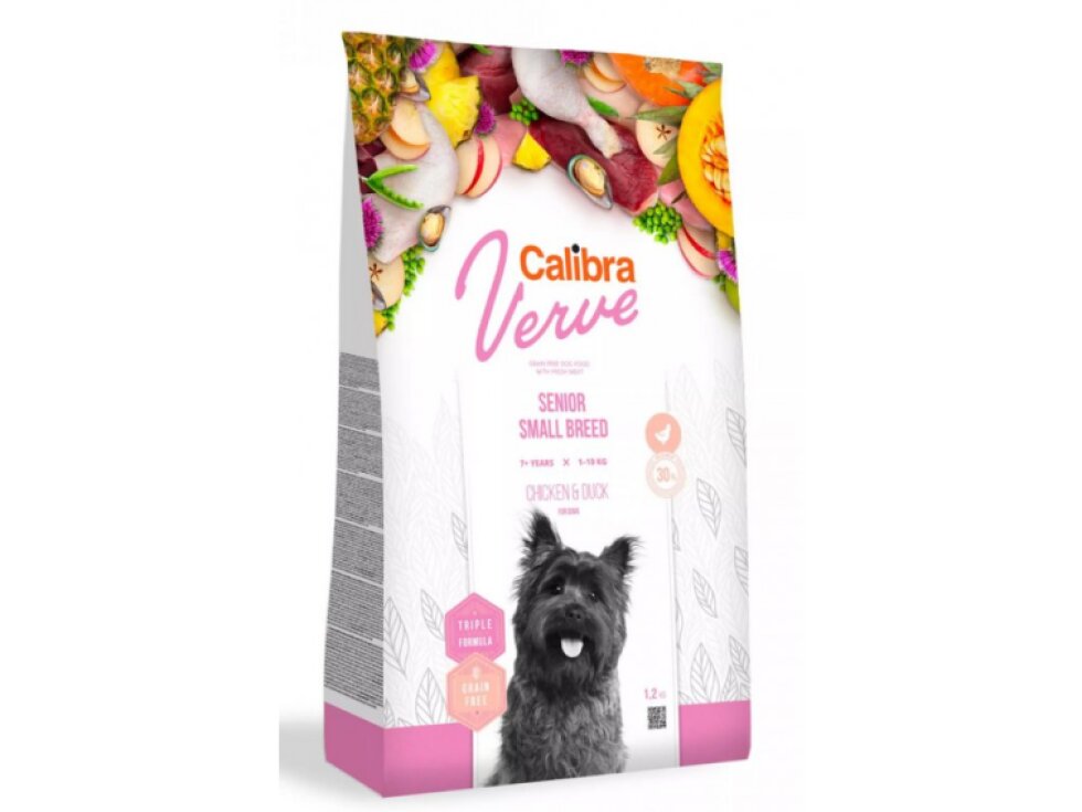 Calibra Dog Verve GF Senior Small Chicken&Duck