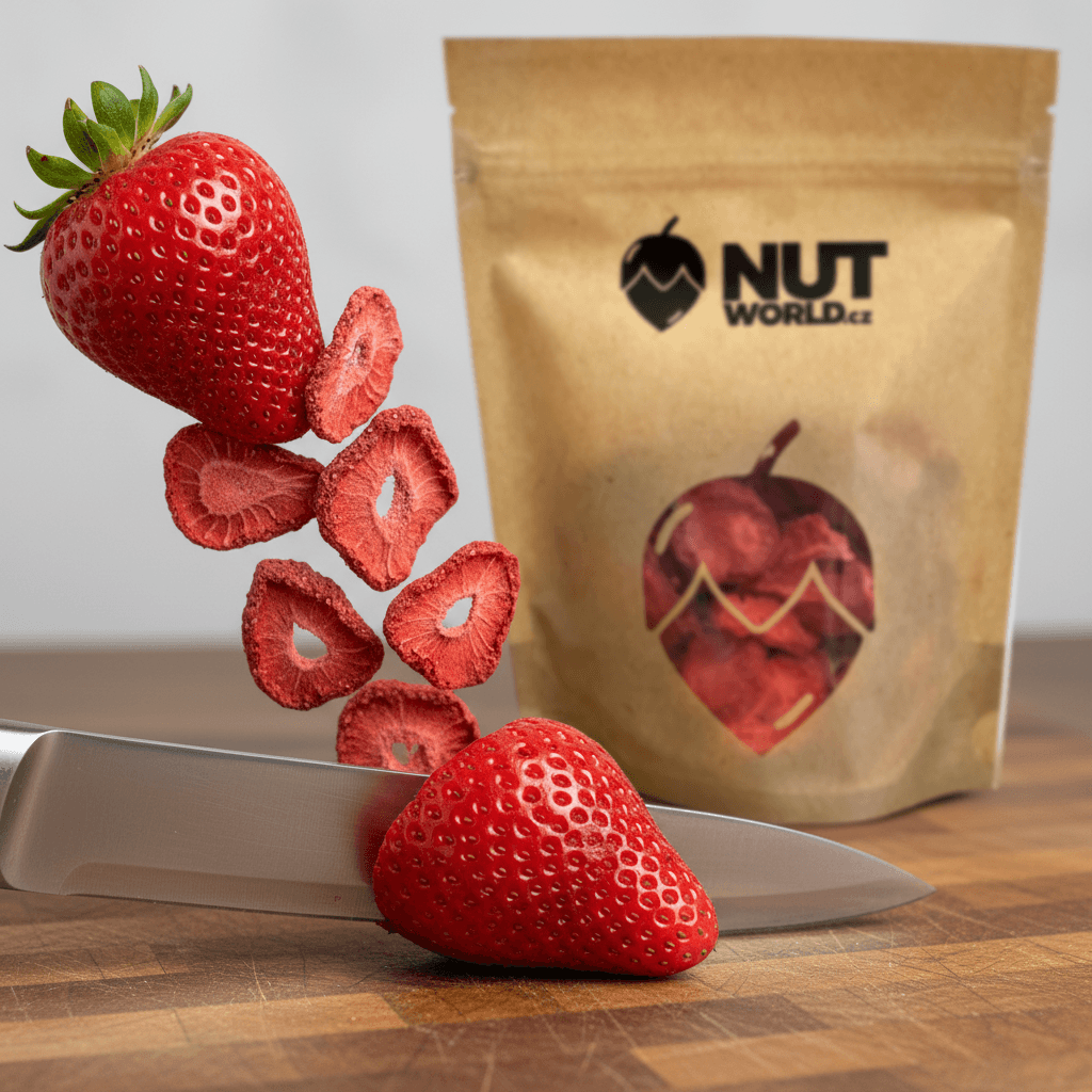 Lyofilizované jahody