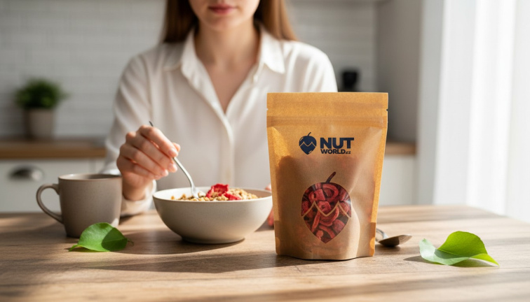 Lyofilizované jahody