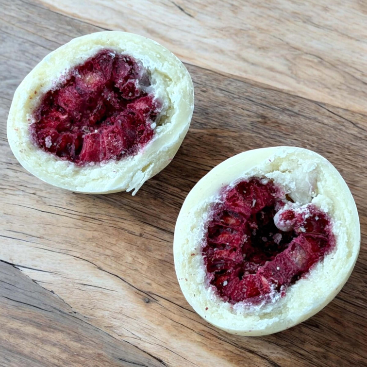 Maliny lyofilizované tří barev