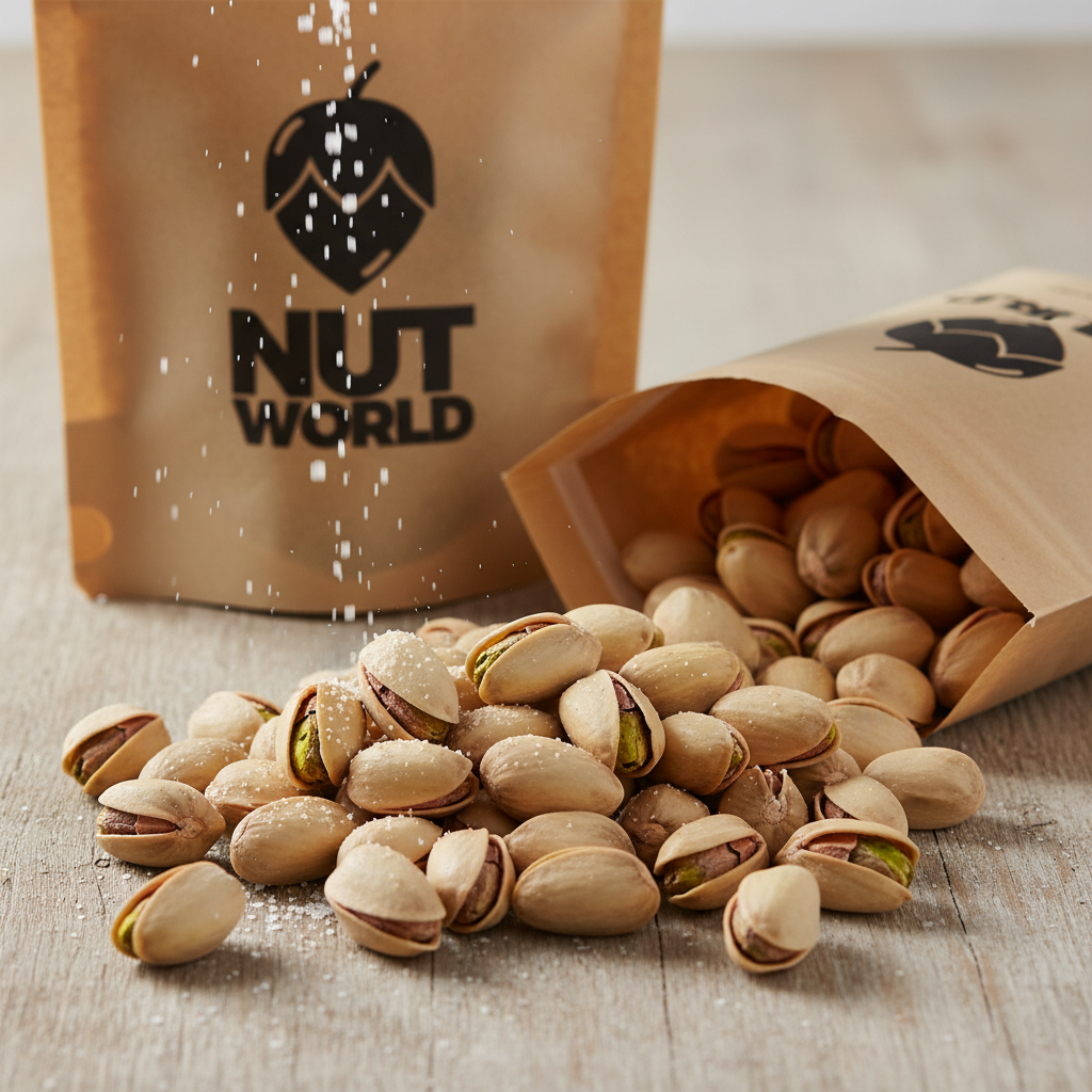 Pistácie pražené solené neloupané JUMBO