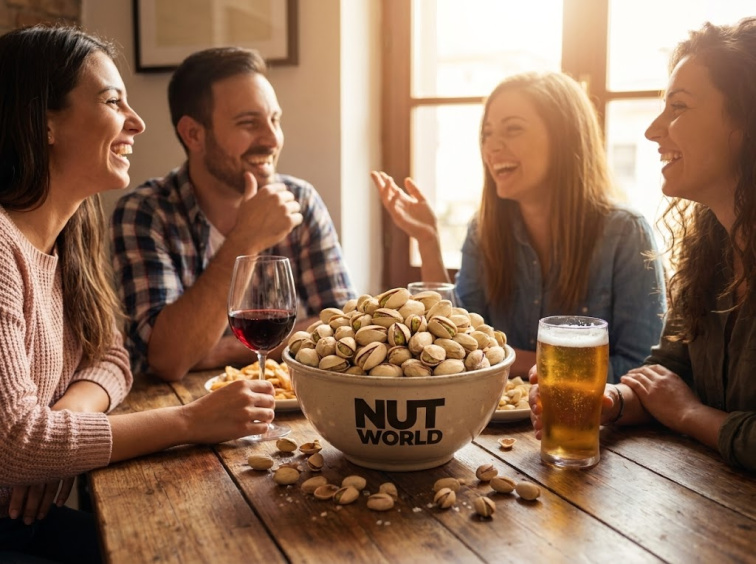 Pistácie pražené solené neloupané JUMBO