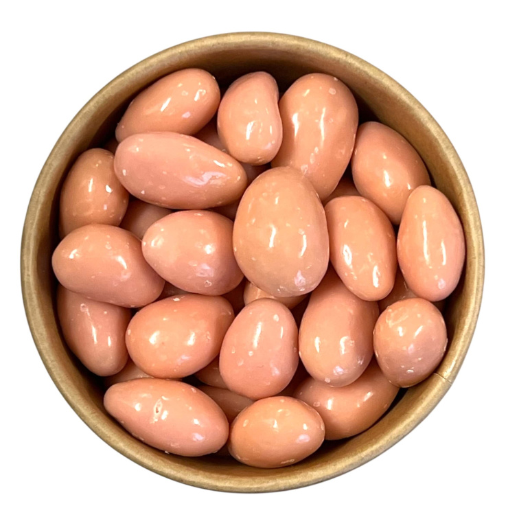 Mandle v jahodovém jogurtu