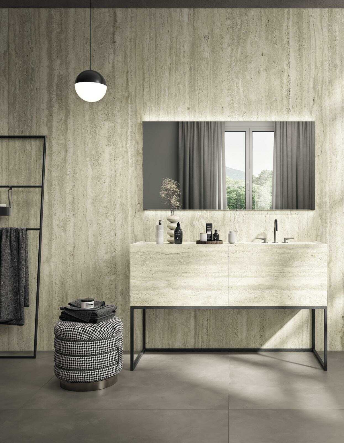 Dlažba a obklad Elysian 9 mm - Travertino Light EY 07