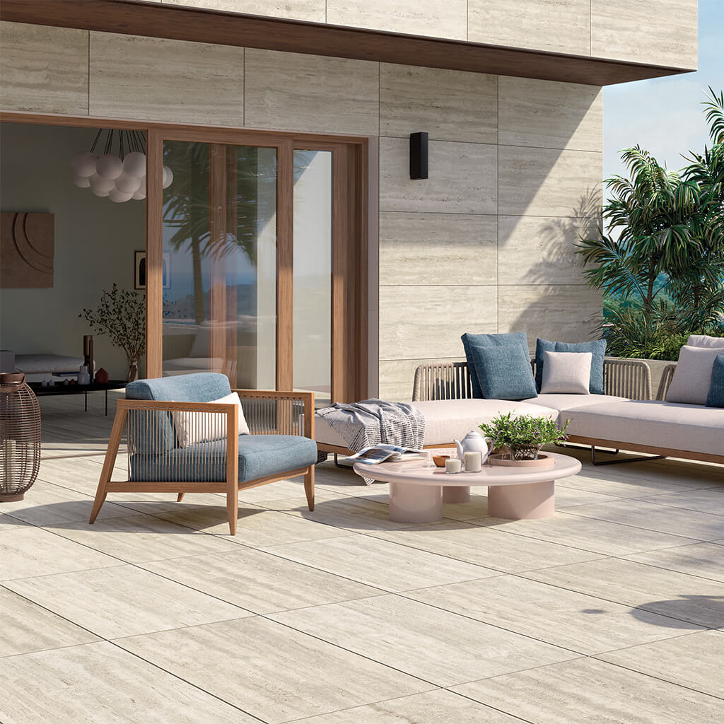 Venkovní dlažba Elysian 20 mm - Travertino Light EY 07 ST