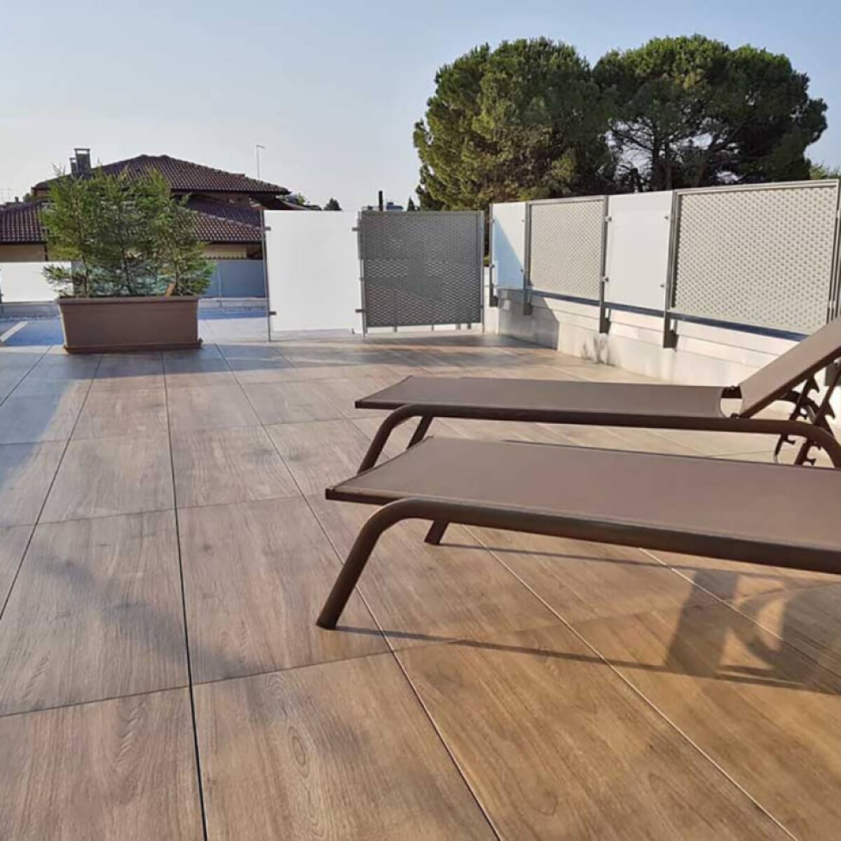 Venkovní dlažba Seviano Holz Marrone 40 x 120 cm