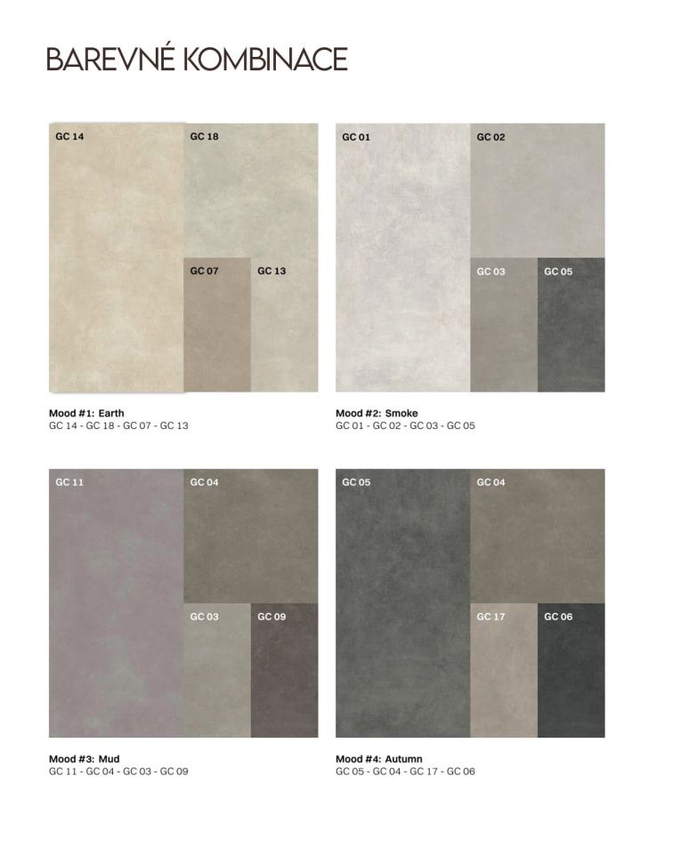 Obklad / dlažba imitace betonu Glocal GC 03 Ideal