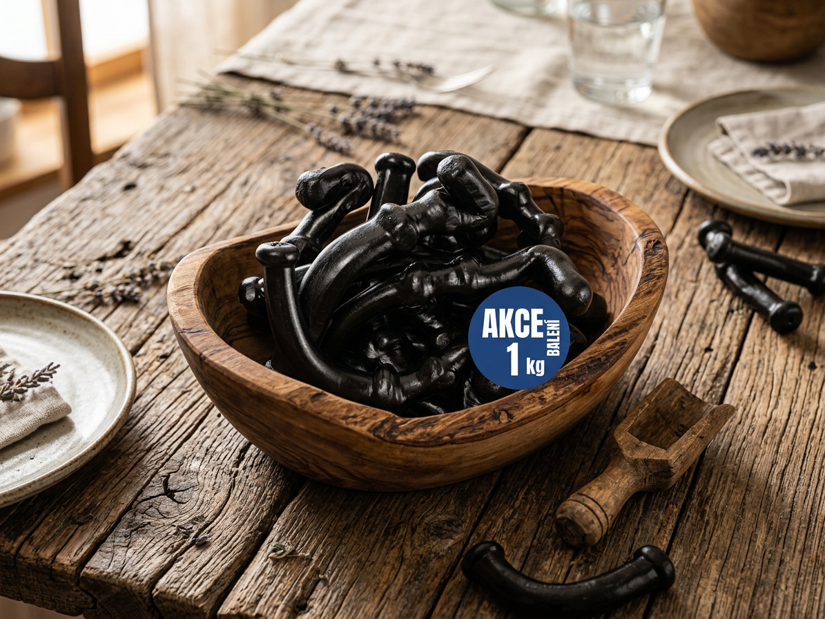 NUTSMAN Lékořicové fajky pendrek AKCE 1 kg