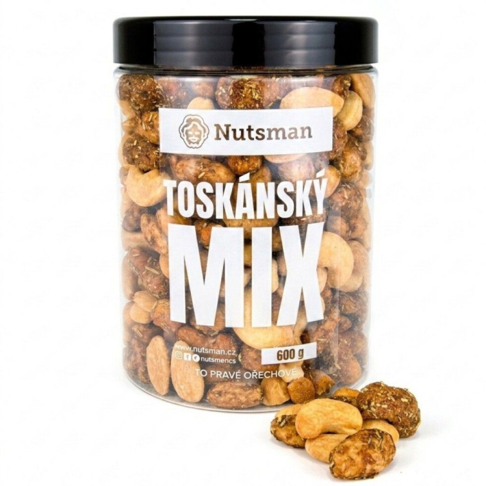 NUTSMAN Toskánský MIX DÓZA 600 g