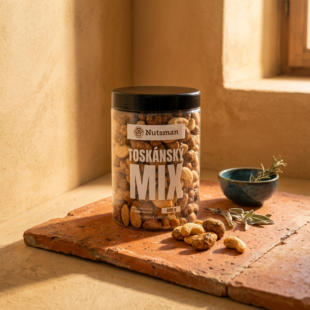 NUTSMAN Toskánský MIX DÓZA 600 g