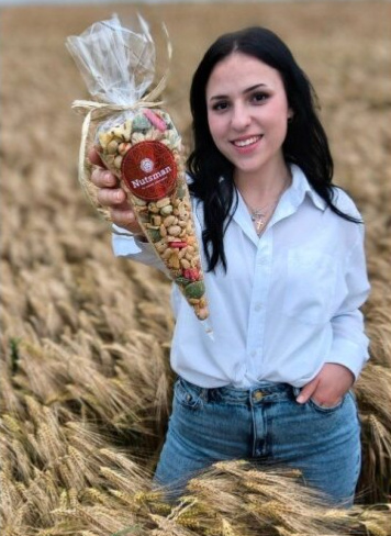 NUTSMAN Dárkový kornout TELEVIZNÍ SMĚS 300 g