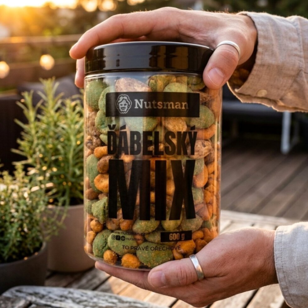 NUTSMAN Ďábelský MIX DÓZA 600 g