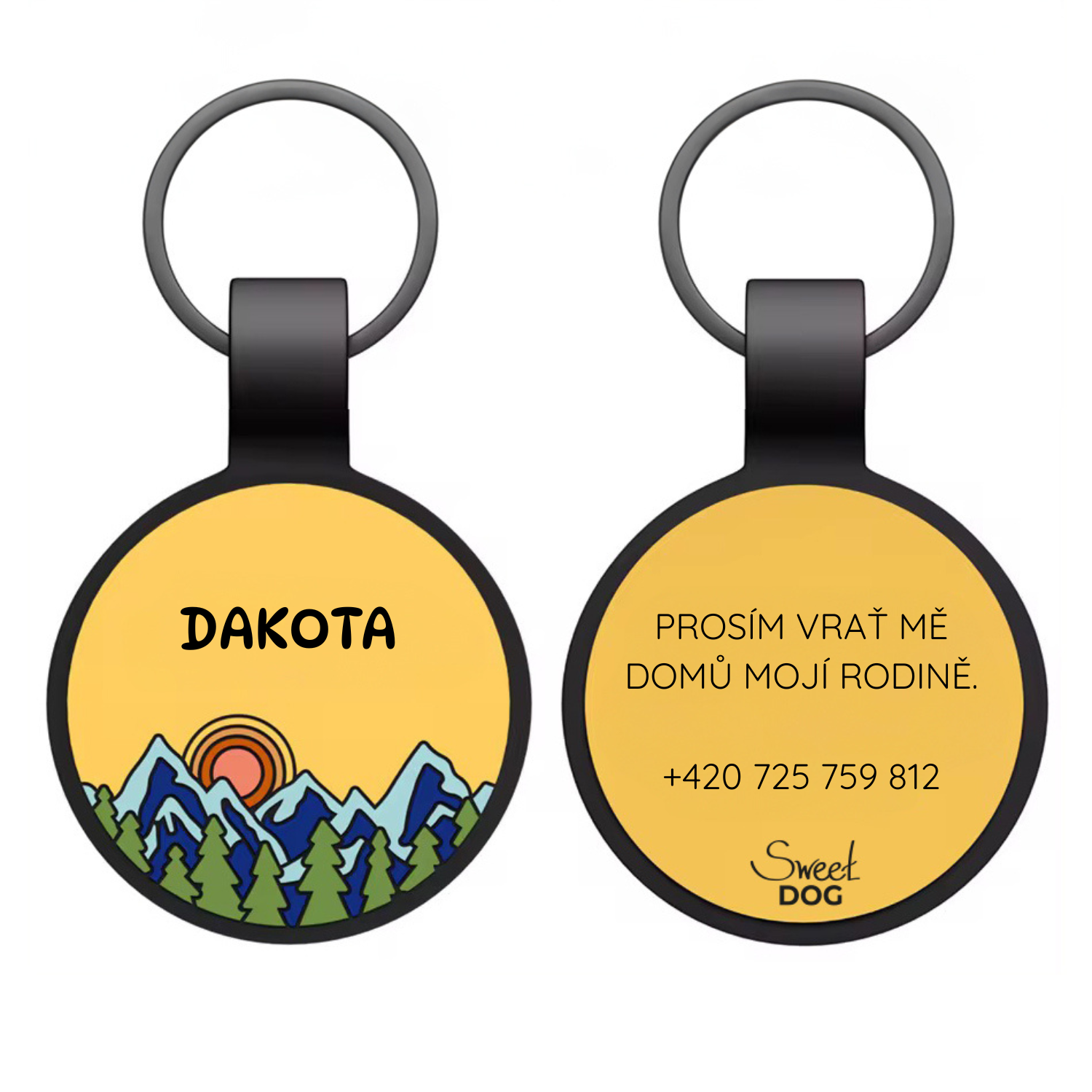 Psí známka Midnight