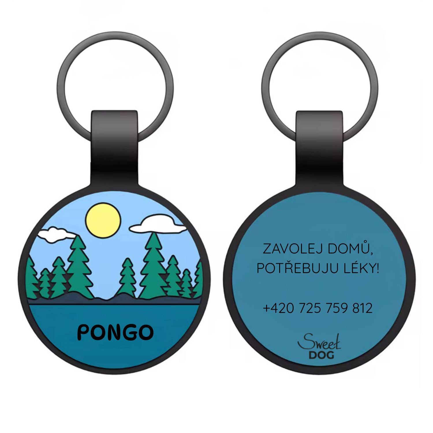 Psí známka Sunrise