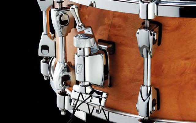 Tama Starphonic Maple Snare Bubon 14" x 6" - Satin Mappa Burl