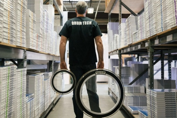 Aquarian Performance II Clear with Power Dot 14" - Blana na bubon