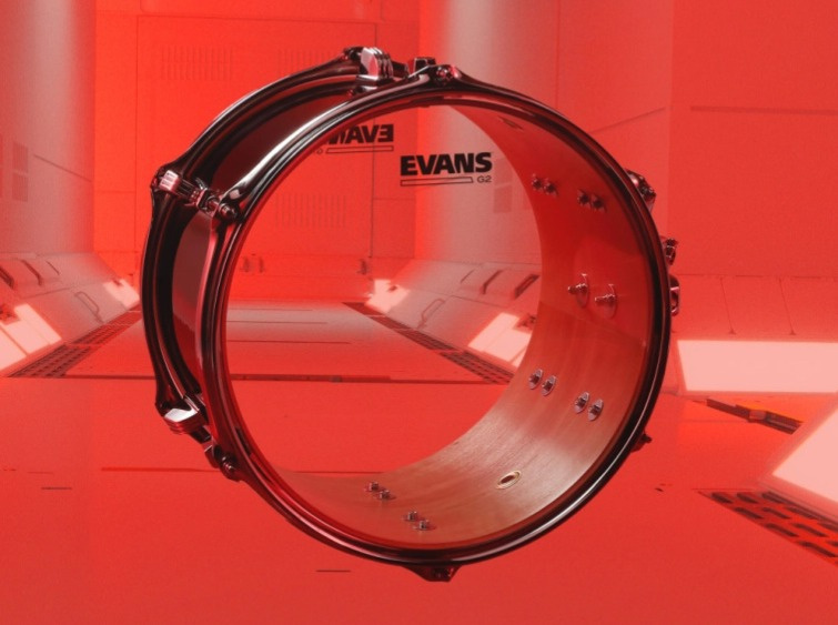 Evans EMAD Clear Bass 22" - Blana na bubon