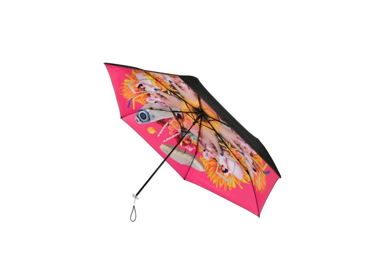 Skladací dáždnik Impliva miniMAX LF-190-PINK