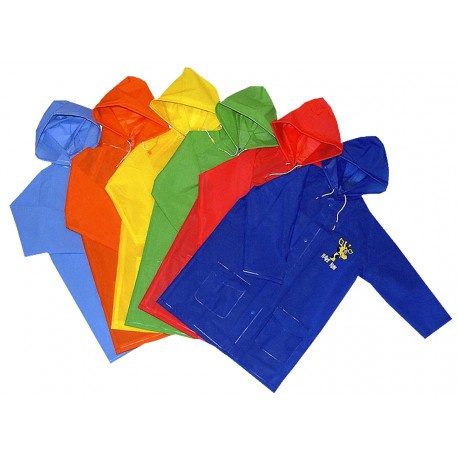 Pršiplášť pre deti Viola, modrý