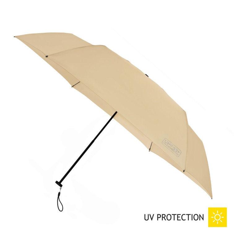 Skladací dáždnik s UV ochranou Impliva Falconetti SU-3-PMS4755C