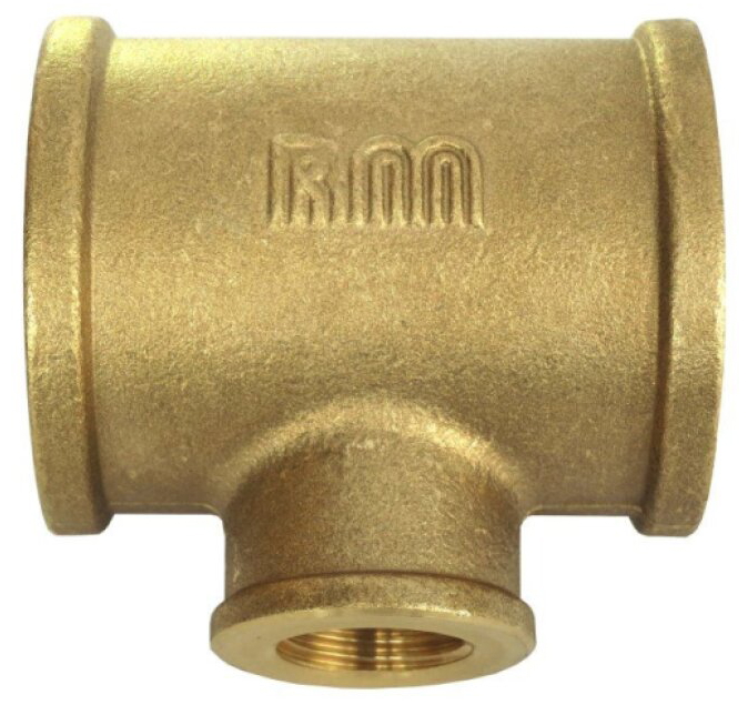 T-kus 6/4"x1"x6/4" mosadz redukovaný