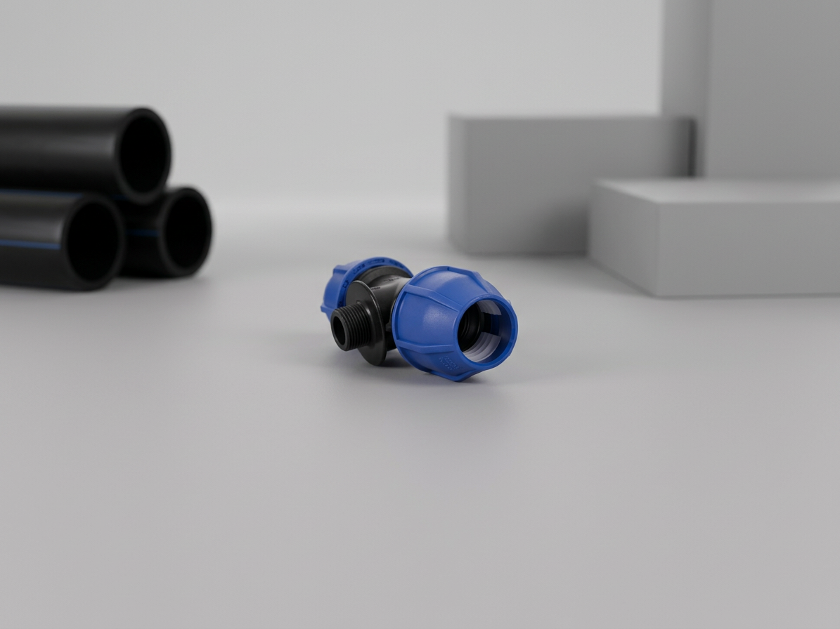 T-kus 25x3/4" HDPE voda vonk.z