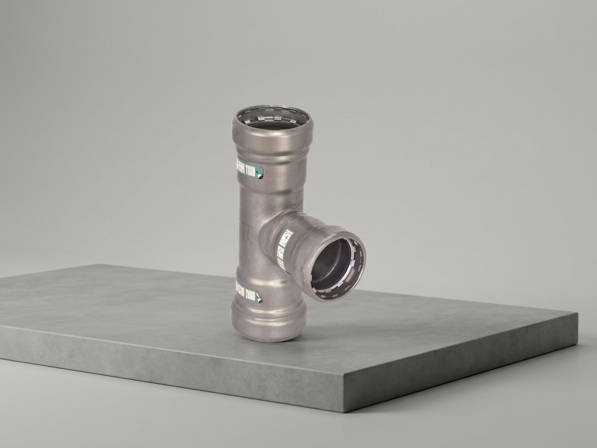 T-kus 5/4"x1/2"x5/4" Heavy Steel plyn