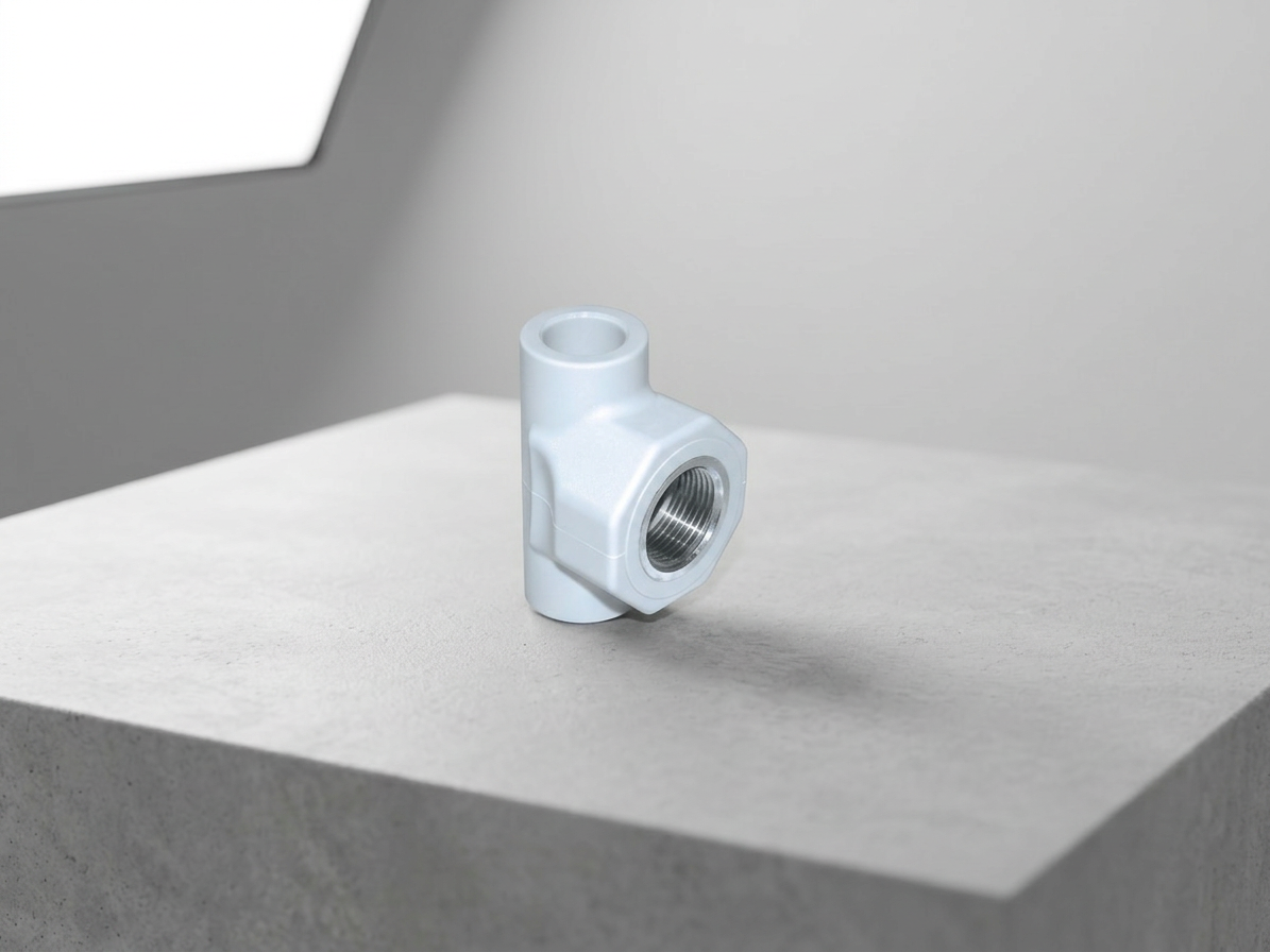 T-kus 20x1/2"x20 PPR voda vnut.z