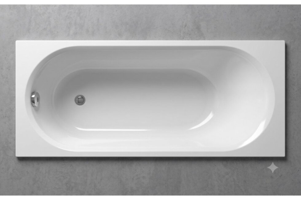 Vagnerplast Kasandra vaňa klasická obdĺžniková 150x70cm akrylát biela MK22040 Aleso