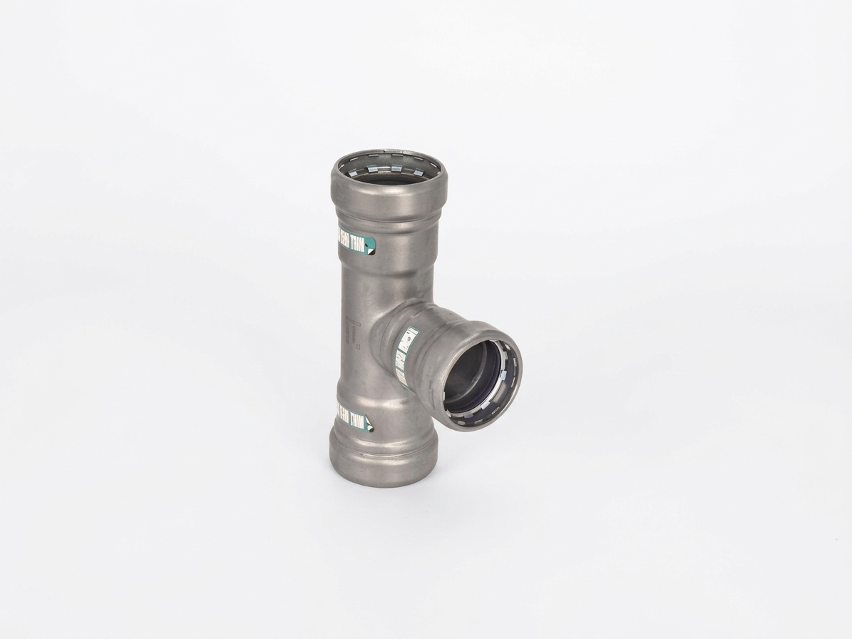 T-kus 6/4"x1"x6/4" Heavy Steel plyn