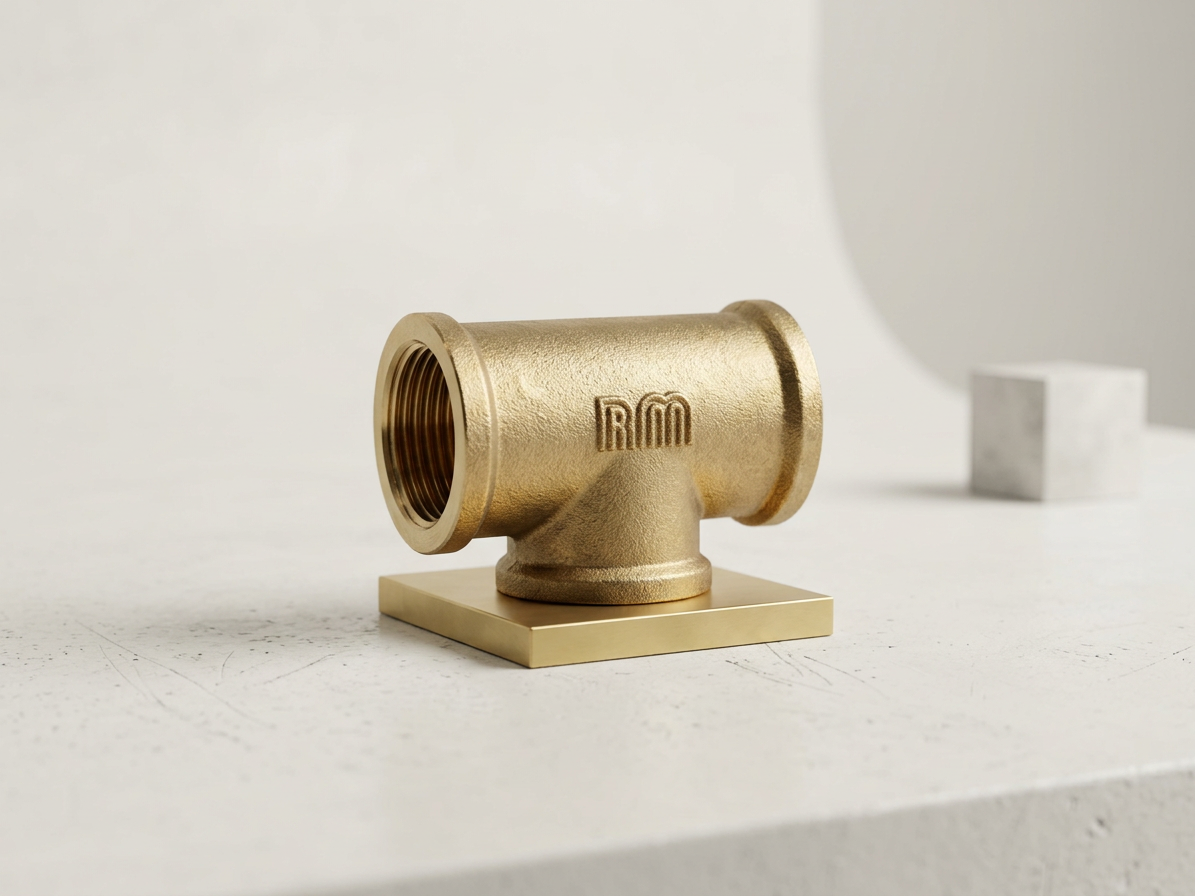 T-kus 5/4" mosadz