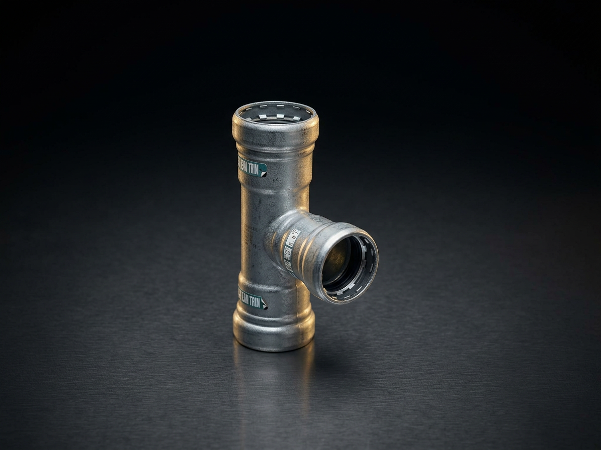 T-kus 6/4"x6/4"x6/4" Heavy Steel plyn