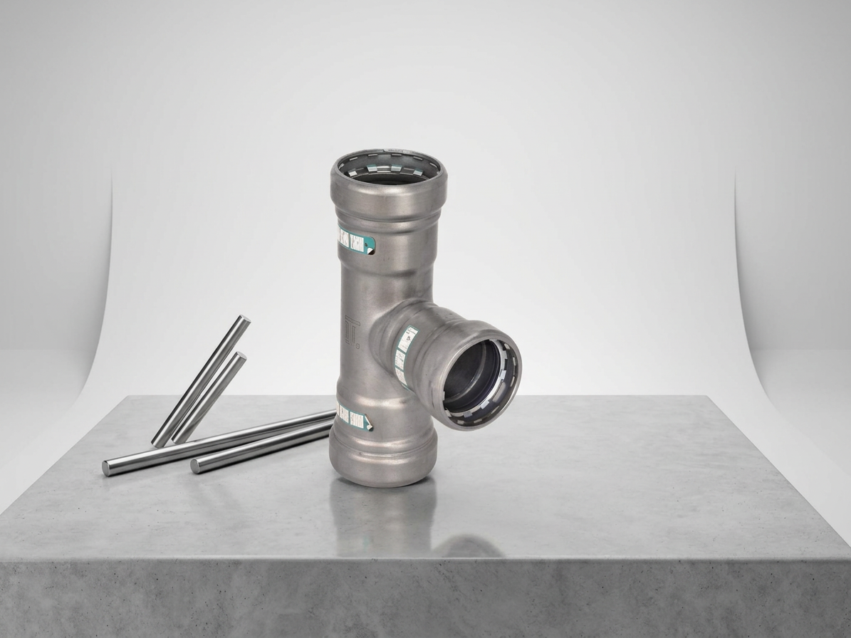 T-kus 6/4"x5/4"x6/4" Heavy Steel voda
