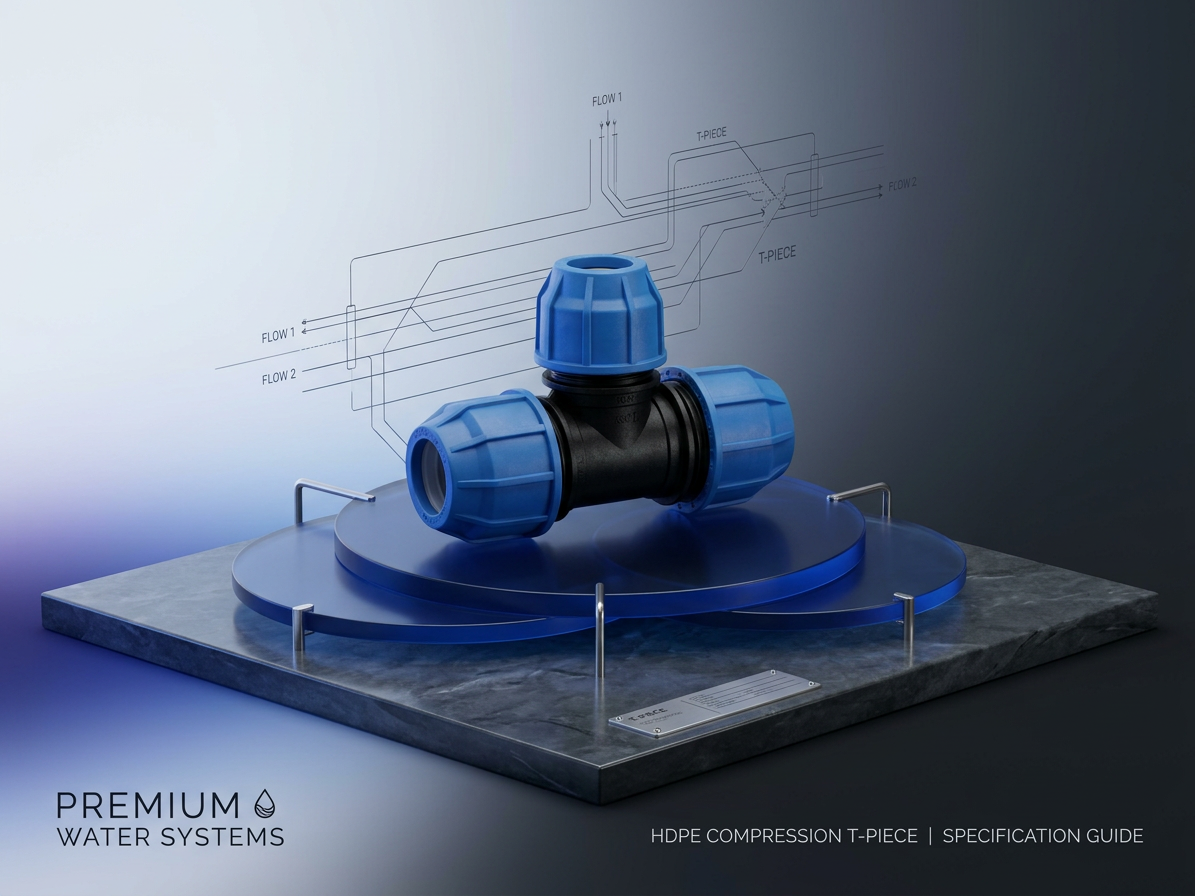 T-kus 40x32x40 HDPE voda