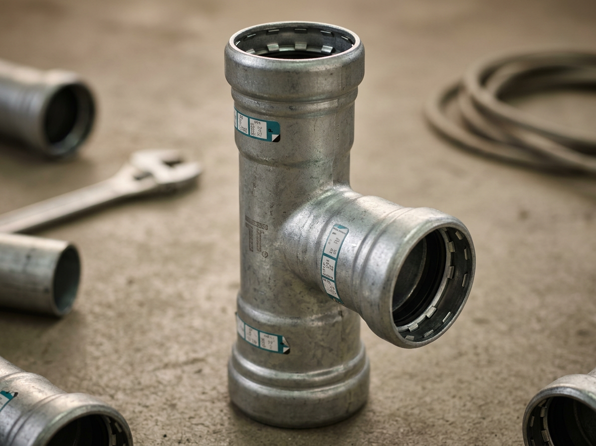 T-kus 2"x1/2"x2" Heavy Steel voda