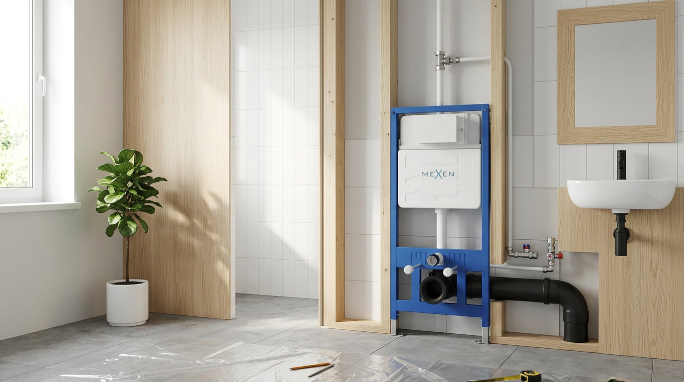 Mexen Fenix Slim podomietkový modul pre závesné WC - 60100