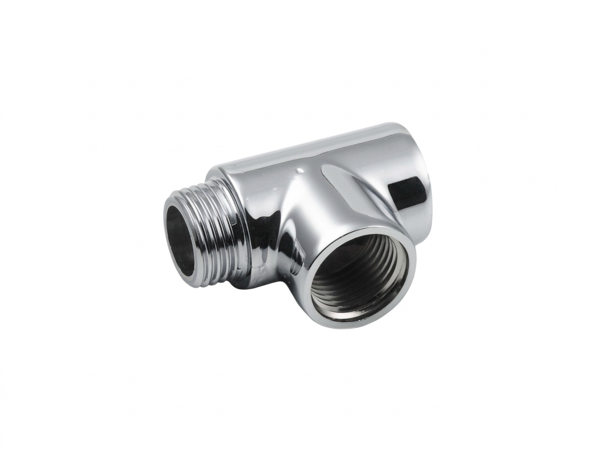 T-kus 1/2" chróm