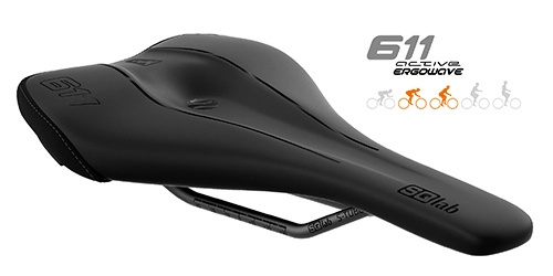 Sedlo 614 Ergowave active 2.1 Carbon (gravel)