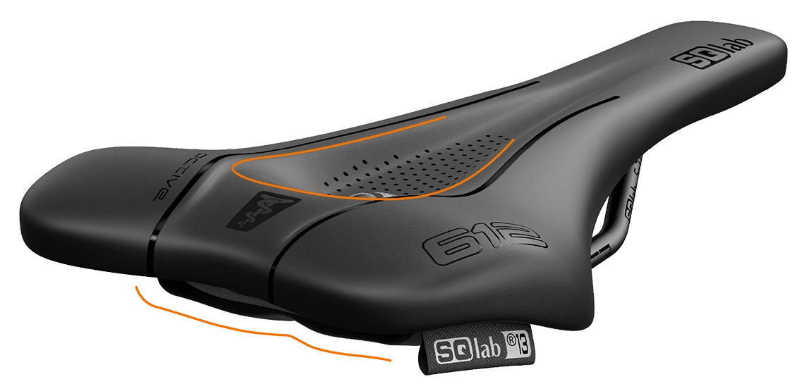Sedlo 612 ERGOWAVE active 2.1 Carbon