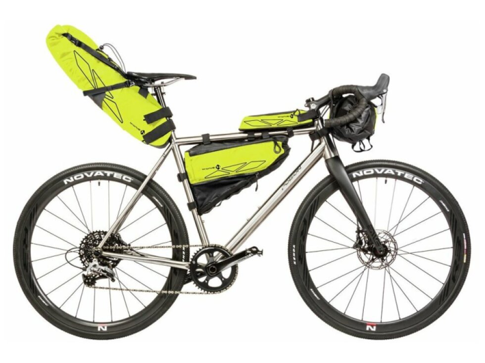 Brašna M-WAVE Rough Ride Saddle svítivě žlutá