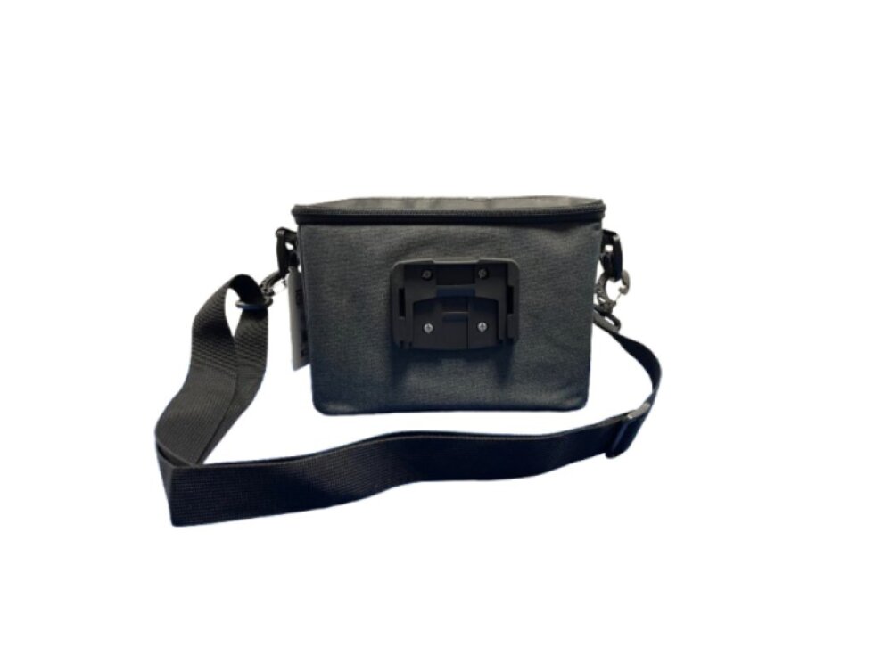 Brašna na řidítka QT s mapníkem šedá Qfix