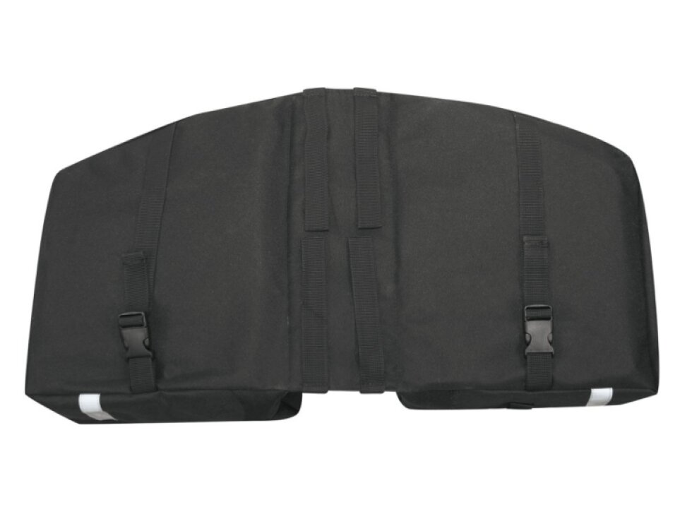 dvojbrašna zadní FORCE DOUBLE, černá 2x10 l