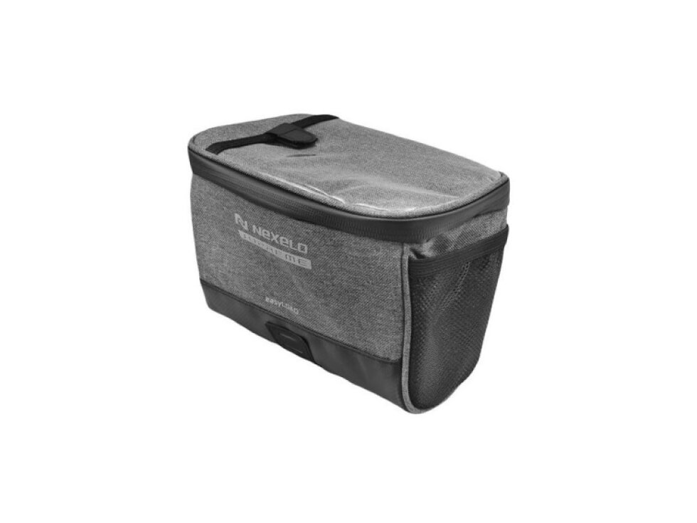 brašna na řidítka NEXELO SUPREME EASYLOAD šedá