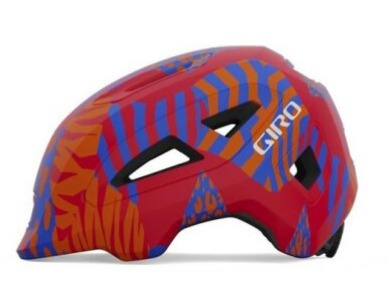 Dětská helma Giro Scamp II matte red animal